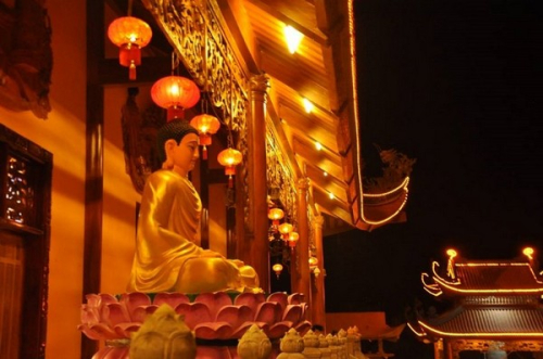 Hình ảnh đẹp tại chùa Ba Vàng