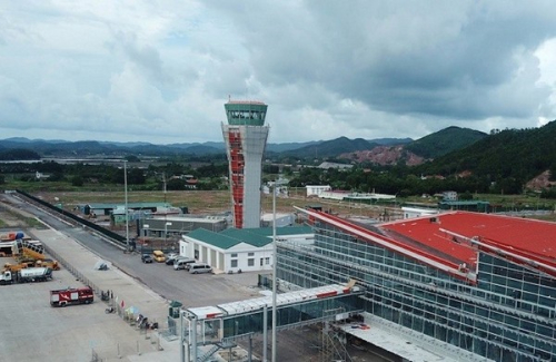 Hình ảnh về sân bay Vân Đồn