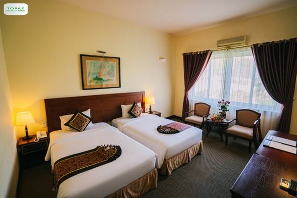Phòng nghỉ tại Khách sạn Morning Star Hotel