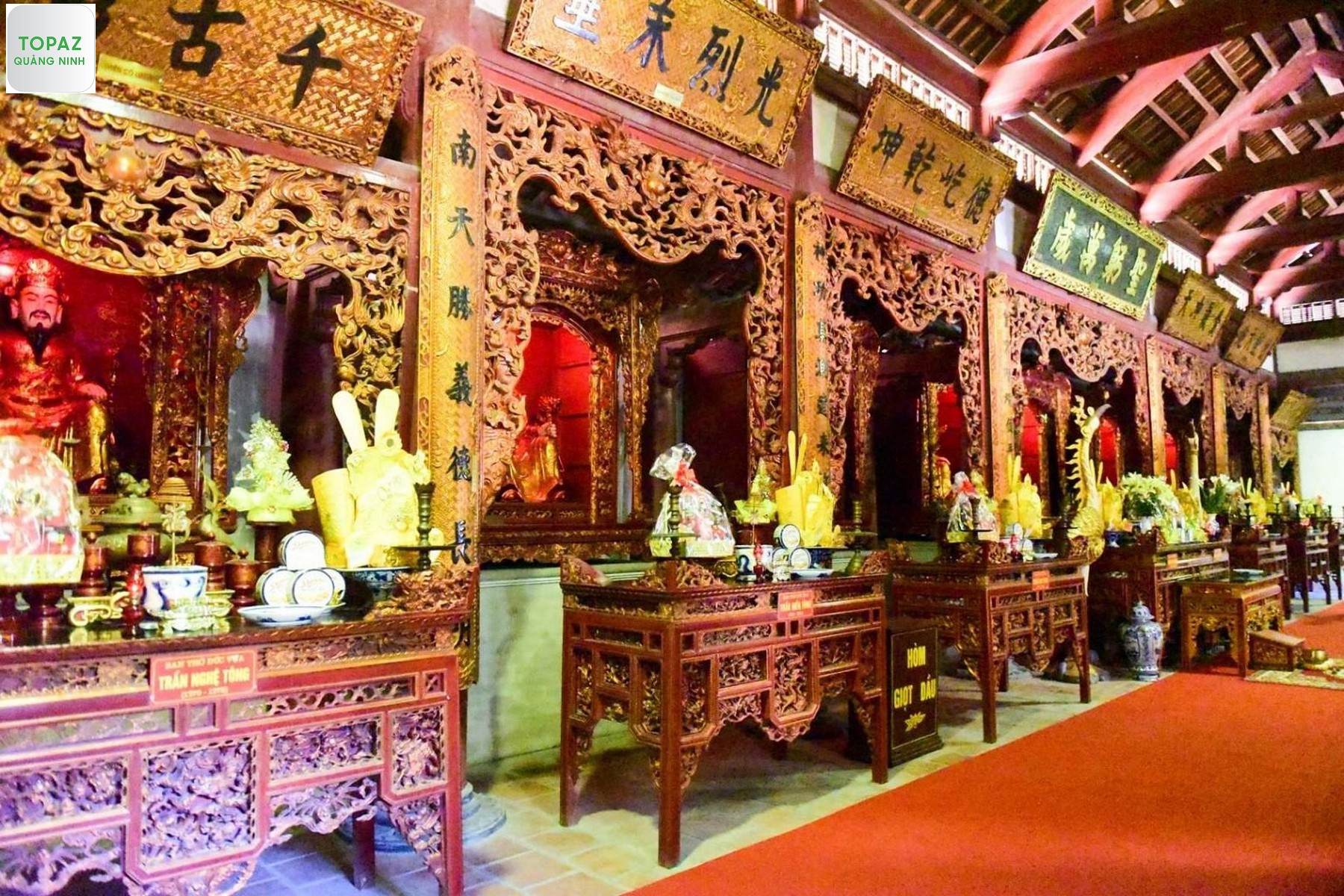 Đền An Sinh chính là nơi thờ 8 vị hoàng đế nhà Trần