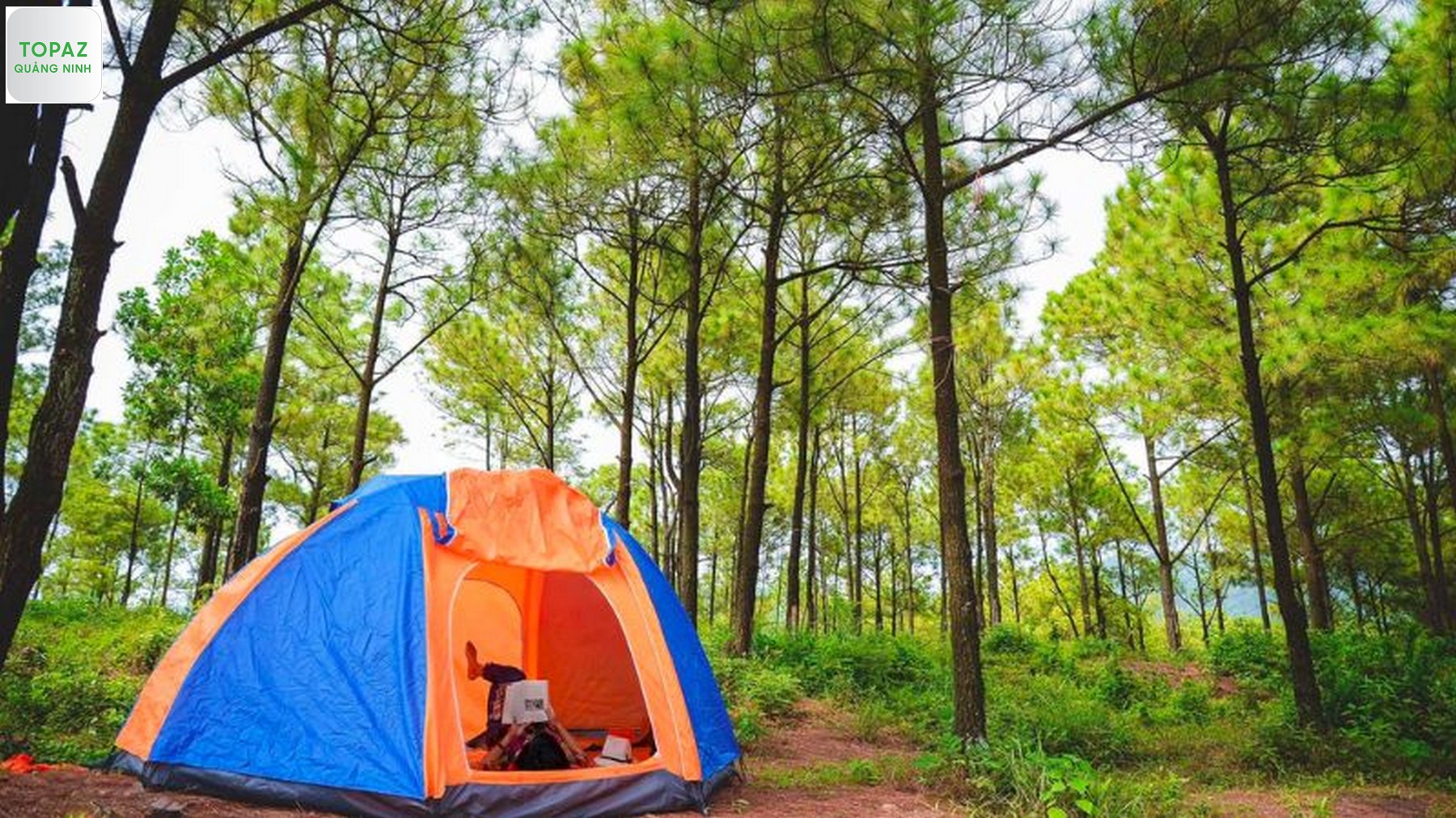Cắm trại tại hồ Yên Trung