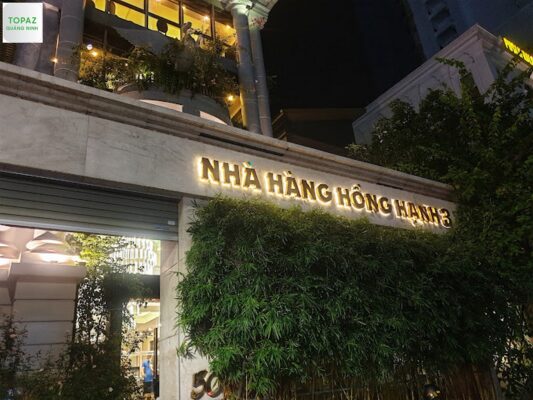 Nhà hàng Hồng Hạnh 3 mở cửa đến 21h đêm
