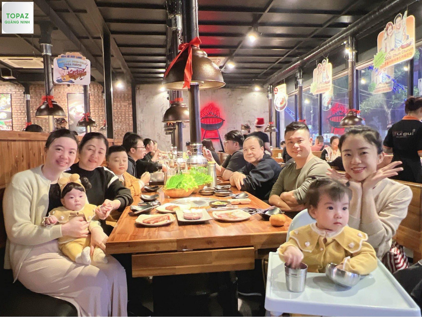 Guigui BBQ Quảng Ninh rất phù hợp cho những buổi tụ tập gia đình và bạn bè
