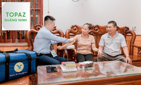 Dịch vụ xét nghiệm tại nhà của Medlatec Quảng Ninh