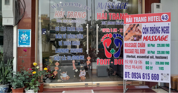 Massage Hải Trang cung cấp đa dạng các dịch vụ massage cho khách hàng lựa chọn 