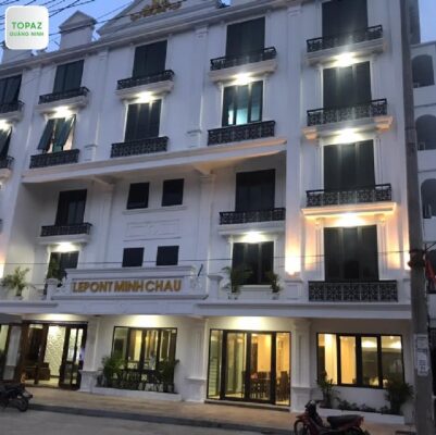 Khách sạn Lepont Quan Lạn với 34 phòng nghỉ được trang bị đầy đủ tiện nghi