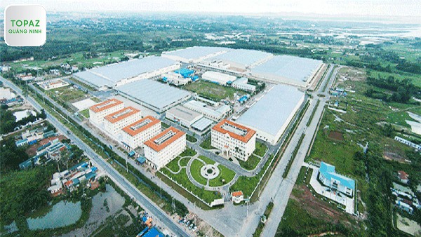 Khu công nghiệp Hải Yên nhìn từ trên cao