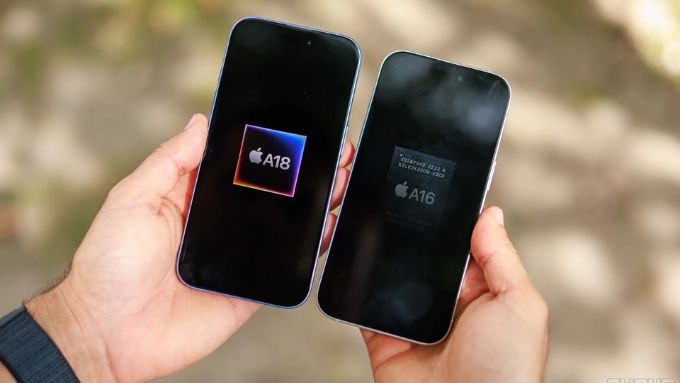 So sánh iPhone 16 cũ và iPhone 15 cũ